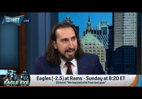 FIRST THINGS FIRST | Nick Wright STUNS, Philadelphia Eagles Will REACH Super Bowl With Win Over Rams