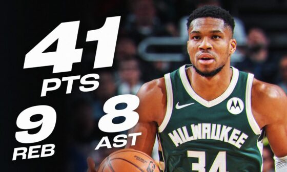 Giannis Antetokounmpo GOES OFF For 41 PTS In Bucks W! | November 20, 2024