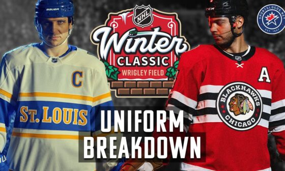 2025 NHL Winter Classic Uniform Breakdown: Blackhawks vs Blues