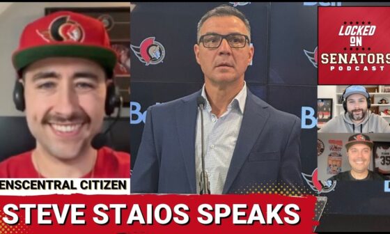 Sens GM Steve Staios Press Conference Reaction + SensCentral Citizen