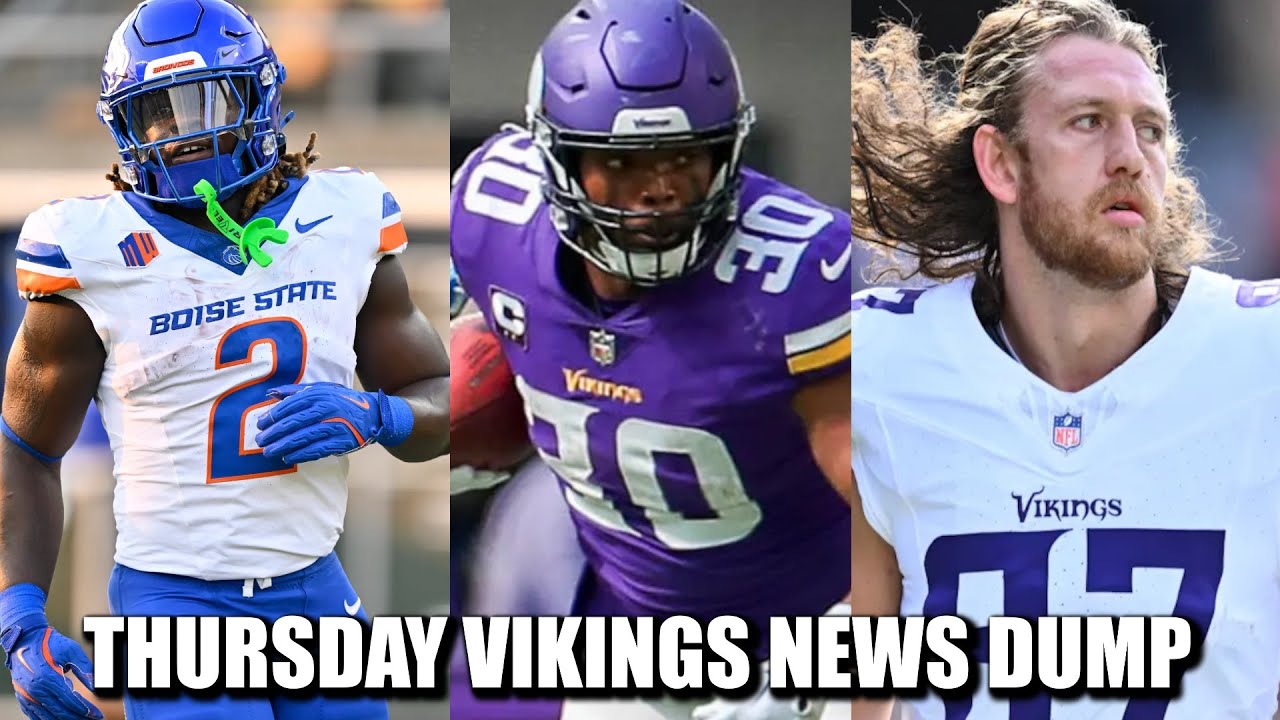 Minnesota Vikings News Dump (11.21.2024) | Ashton Jeanty Time? Tailback CJ Ham? Hock Snap Count?