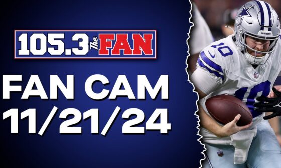 The Cowboys Prepare To Face The Commanders On The Road | Fan Cam 11/21/24