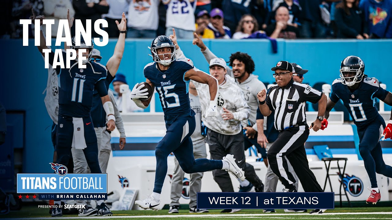 98-Yard Touchdown Pass | Titans Tape