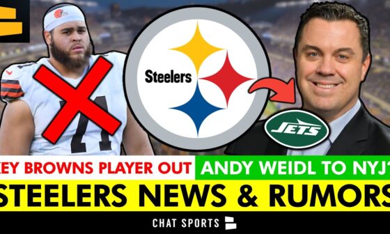 Steelers Injury News: Key Browns Player OUT For Thursday Night Football + Andy Weidl To The Jets?