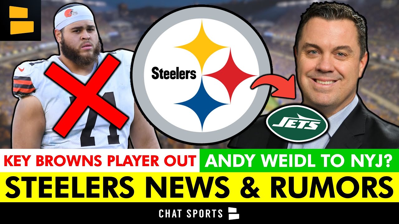 Steelers Injury News: Key Browns Player OUT For Thursday Night Football + Andy Weidl To The Jets?