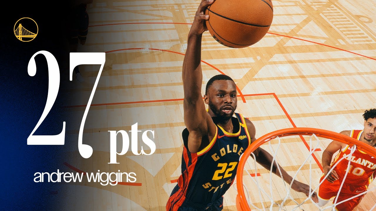 Andrew Wiggins Leads Warriors to 23-Point Victory over Atlanta Hawks | Nov. 20, 2024