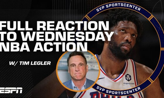 Tim Legler NBA reaction 👀 Giannis TAKES OVER, 76ers fall to 2-12 & MORE 🍿 | SC with SVP