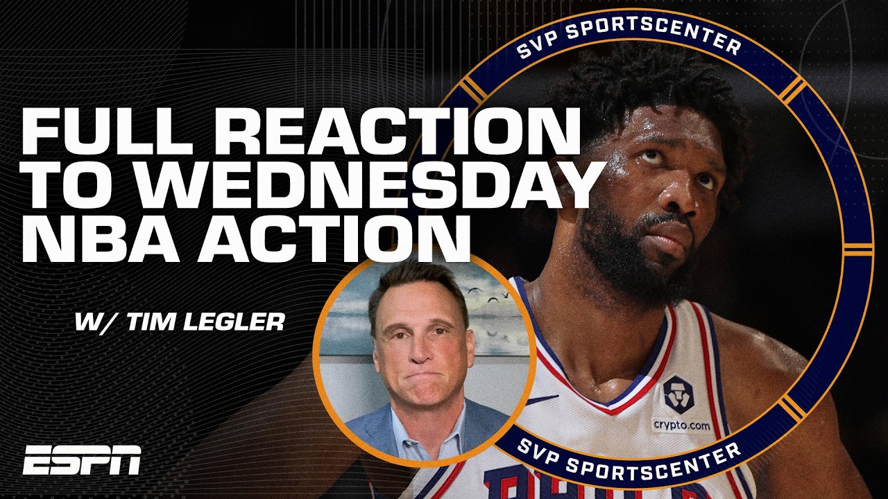 Tim Legler NBA reaction 👀 Giannis TAKES OVER, 76ers fall to 2-12 & MORE 🍿 | SC with SVP