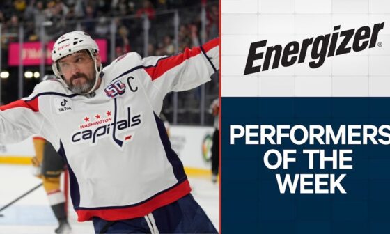 Capitals' Ovechkin sniping at will | NHL Player Performance Of The Week