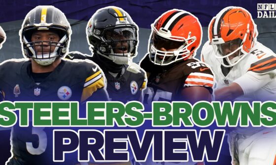 Steelers vs Browns Preview | 'NFL Daily'