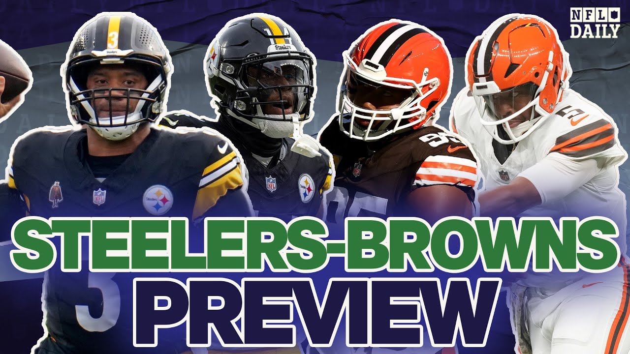 Steelers vs Browns Preview | 'NFL Daily'