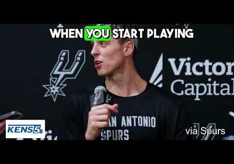 San Antonio Spurs' Zach Collins: on OKC, post up game v smaller players, Mitch Johnson, Chris Paul