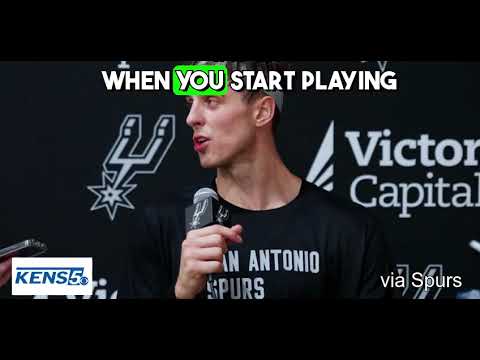 San Antonio Spurs' Zach Collins: on OKC, post up game v smaller players, Mitch Johnson, Chris Paul