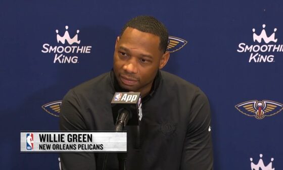 Willie Green | Pelicans-Cavaliers Postgame Interview 11/20/2024