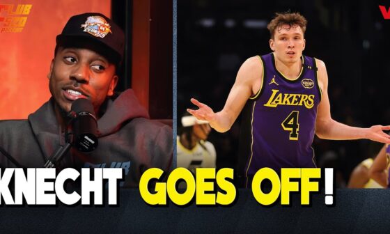 Jeff Teague REACTS to Dalton Knecht’s 37 POINTS vs. Utah Jazz in Lakers win | 520 in the Morning