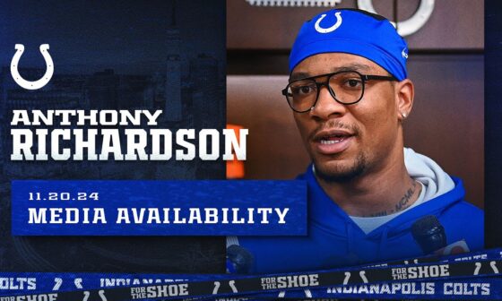 Anthony Richardson Media Availability | November 20