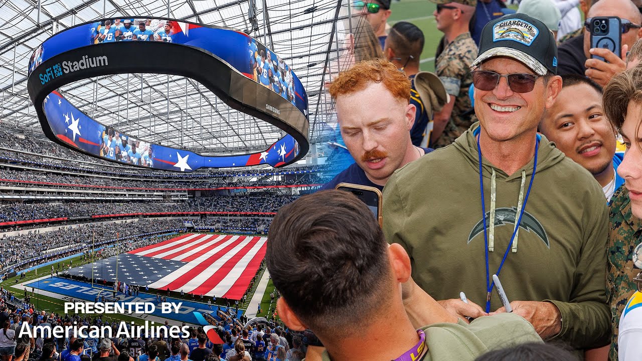 Chargers Honor Military For Salute To Service | LA Chargers