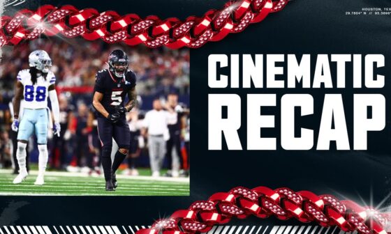 CINEMATIC | Texans MNF Triumph at the Cowboys, 34-10