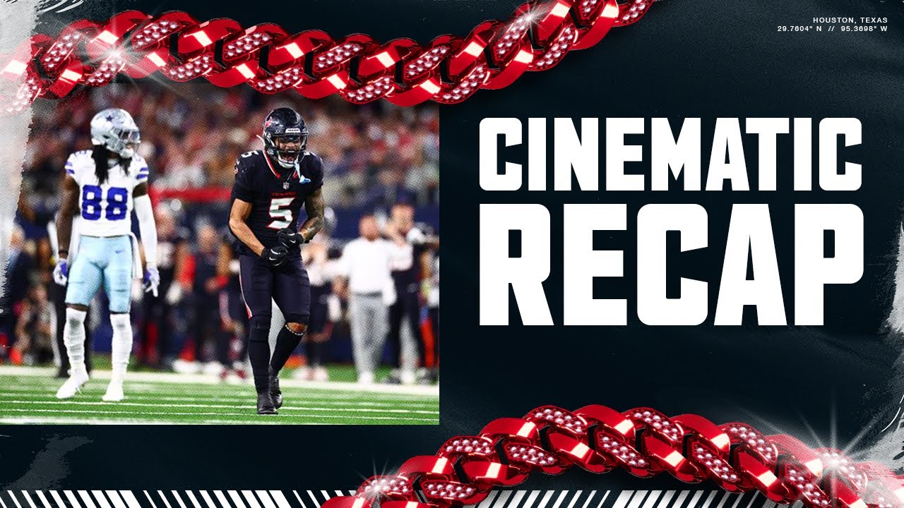 CINEMATIC | Texans MNF Triumph at the Cowboys, 34-10