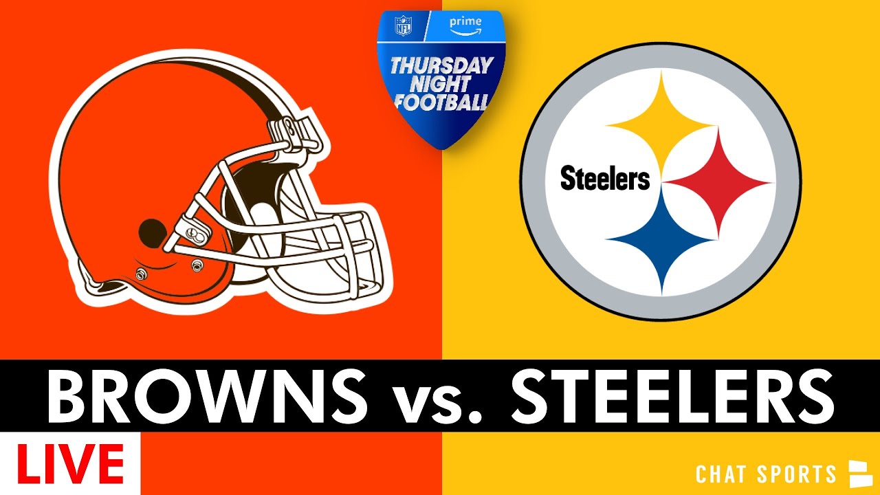 Browns vs Steelers Live Streaming Scoreboard, Play-By-Play, Highlights | NFL Week 12 On Amazon Prime