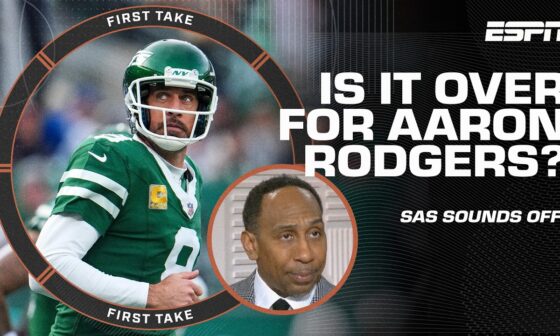 Stephen A. says Aaron Rodgers 'ABSOLUTELY' cost Robert Saleh & Joe Douglas their jobs | First Take