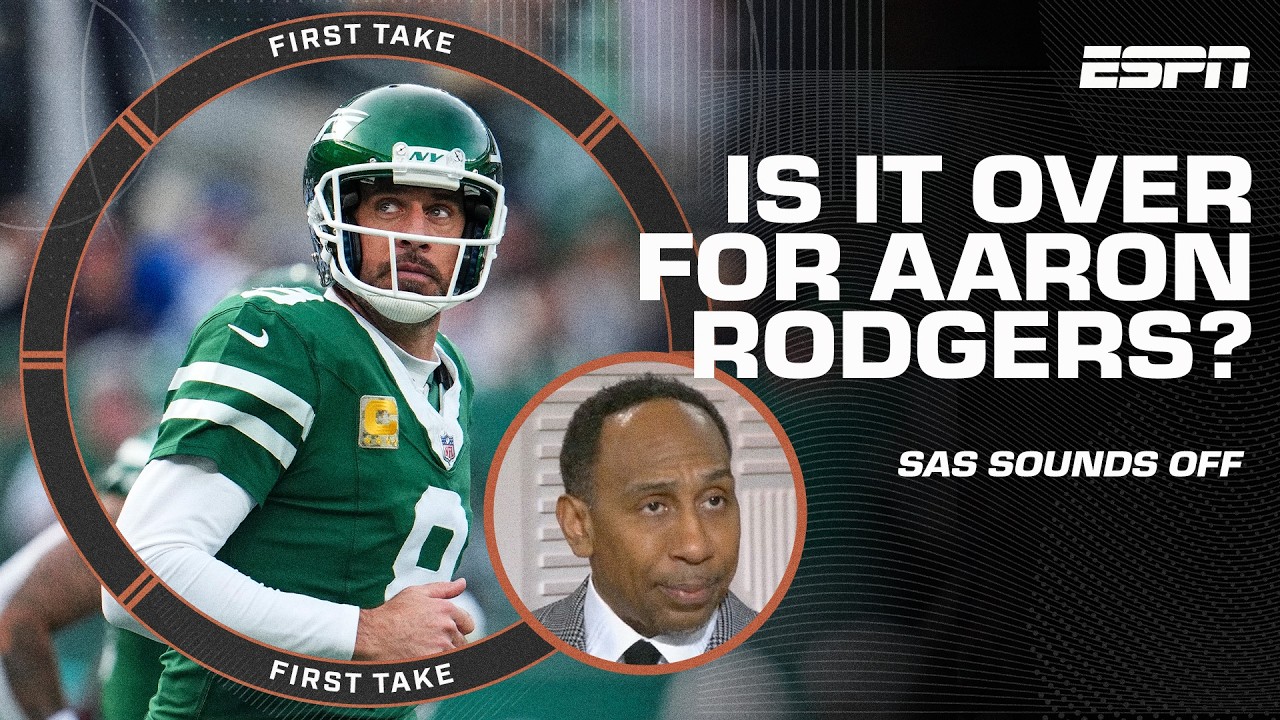 Stephen A. says Aaron Rodgers 'ABSOLUTELY' cost Robert Saleh & Joe Douglas their jobs | First Take