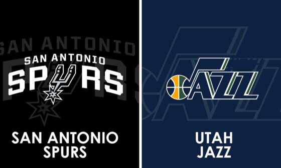 San Antonio Spurs vs Utah Jazz NBA Live Scoreboard