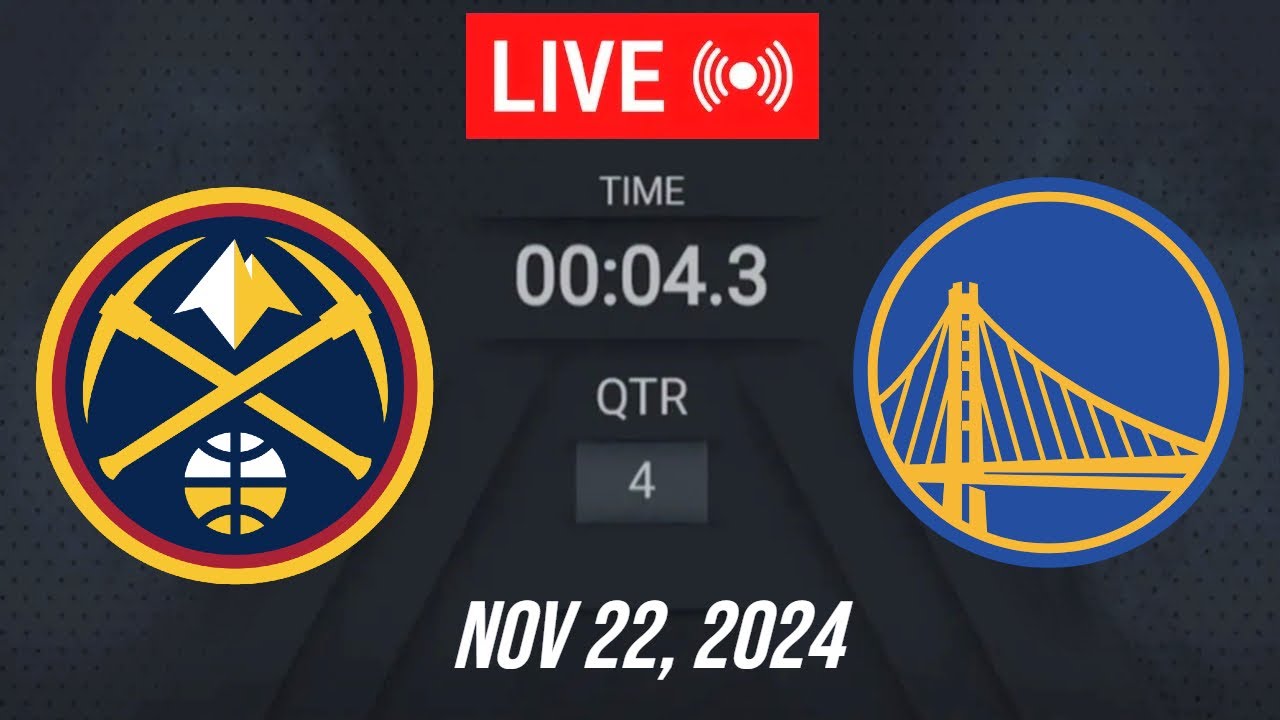 NBA LIVE! Golden State Warriors vs Denver Nuggets | November 22, 2024 Warriors vs Nuggets | 2K25