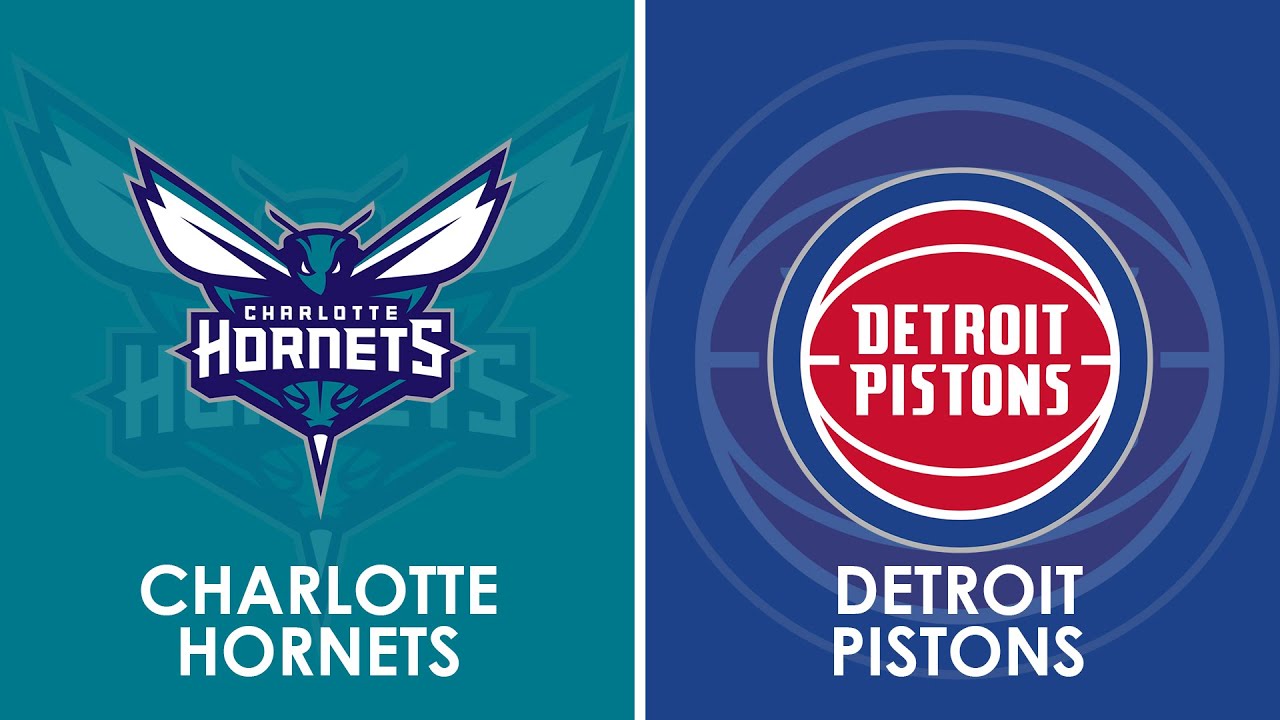 Charlotte Hornets vs Detroit Pistons NBA Live Scoreboard