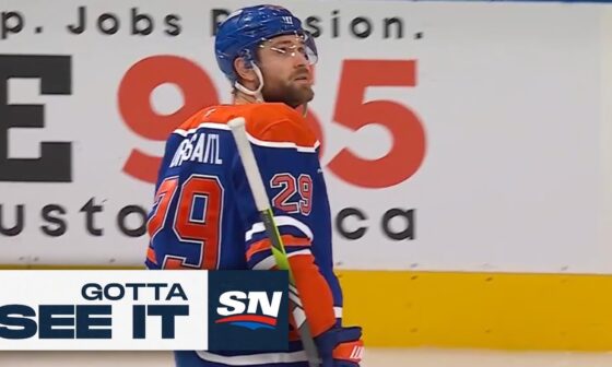 GOTTA SEE IT: Oilers' Draisaitl scores WILD goal from own blue line