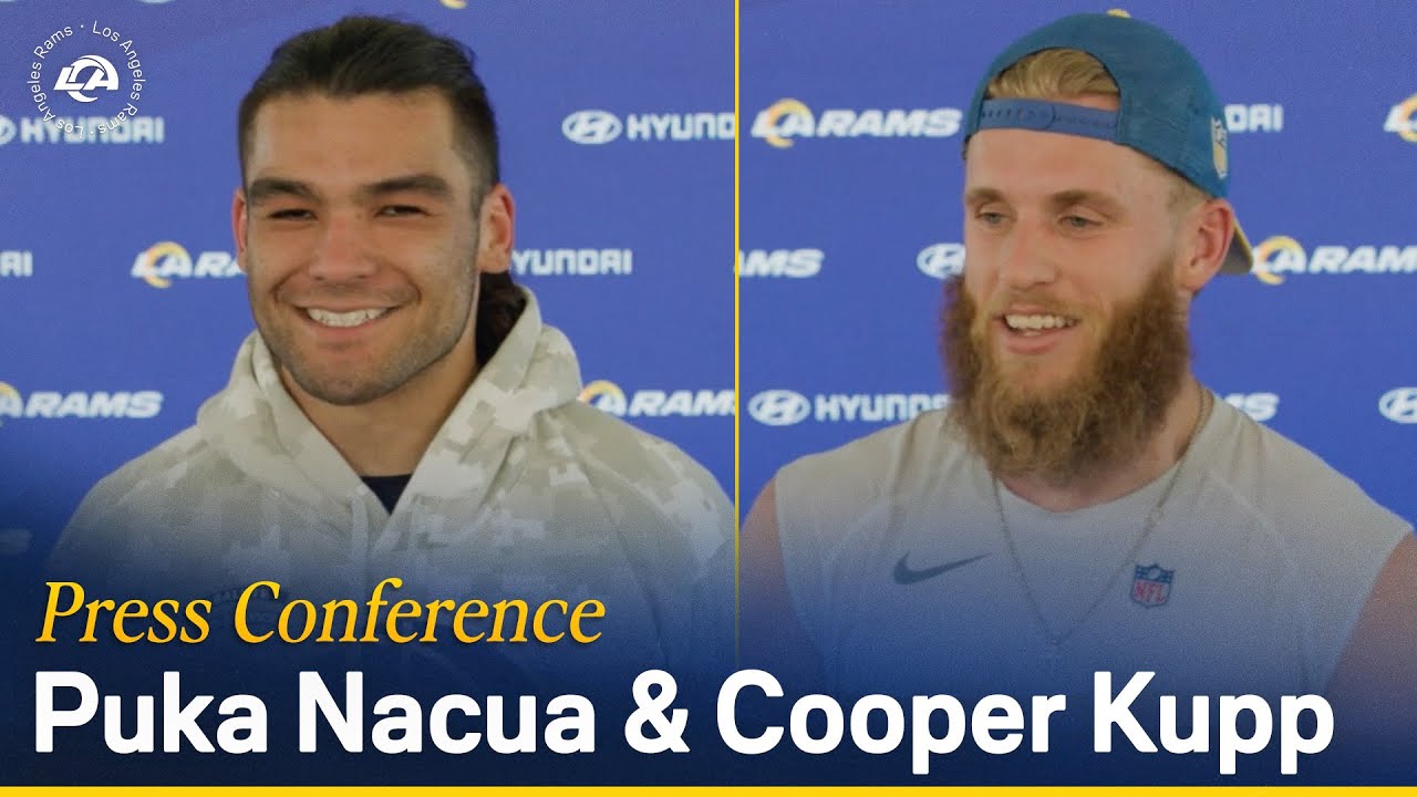 Puka Nacua & Cooper Kupp On Matthew Stafford's Leadership, Pre-SNF Routines & Facing Eagles Defense