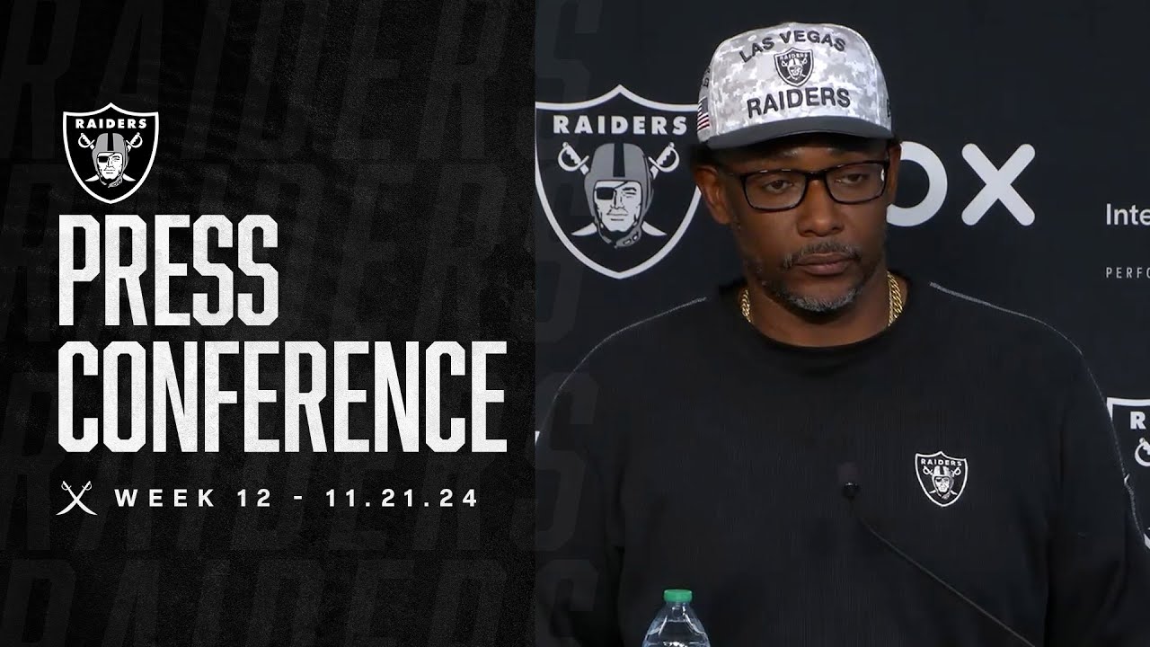 Coach Graham and Coach Turner Presser - 11.21.24 | Raiders | NFL