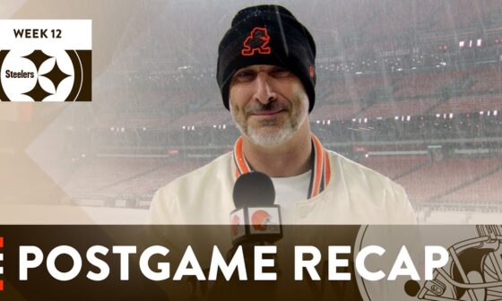 Browns vs. Steelers Week 12 | Postgame Recap