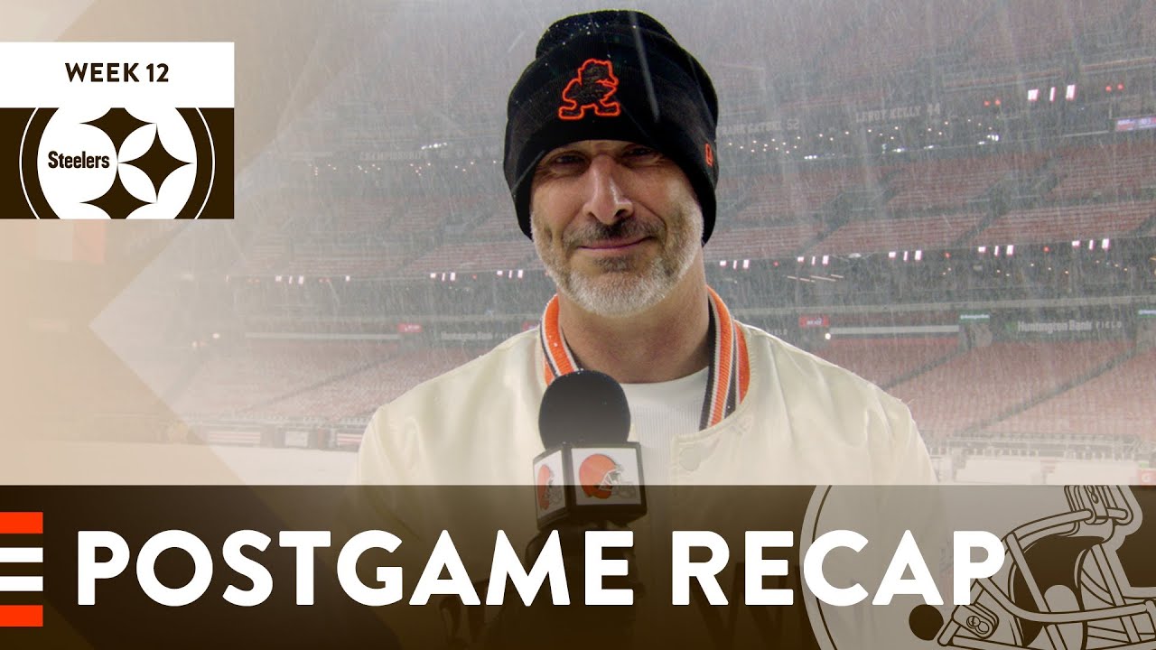 Browns vs. Steelers Week 12 | Postgame Recap