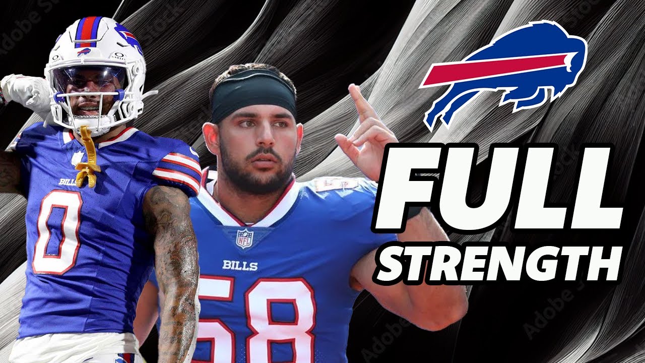 The Buffalo Bills will be at FULL STRENGTH after the Bye Week