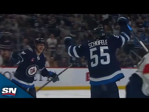 Jets' Mark Scheifele Wires Home Ninth Career Hat Trick vs. Panthers