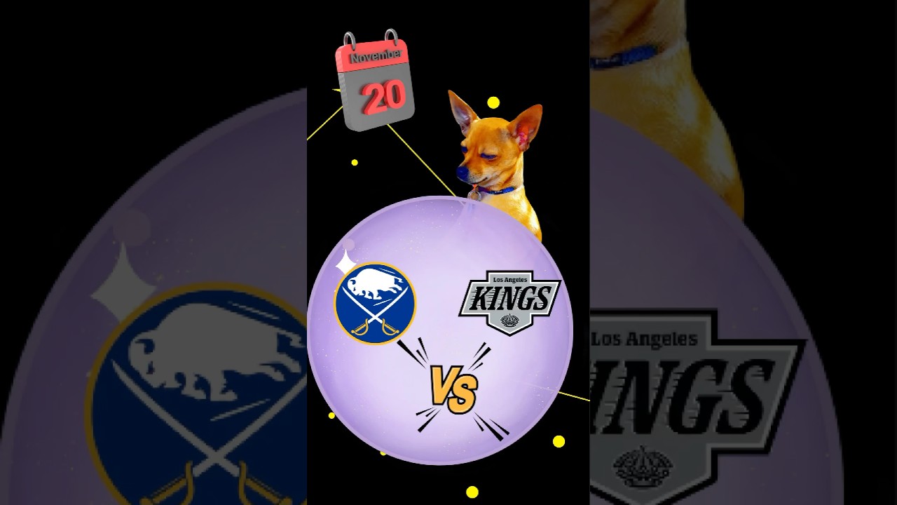 Buffalo Sabres 🆚 LA Kings | Butters’ NHL PREDICTION #shorts