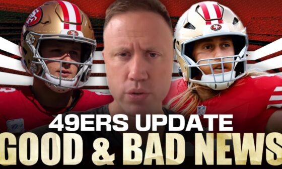 49ers Update: Why Brock Purdy didn't throw at practice; good George Kittle news, but Nick Bosa?