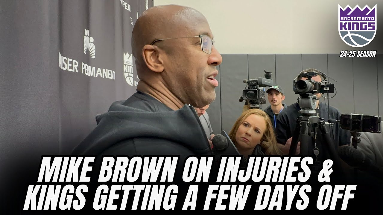 Mike Brown on Kings injuries, getting rest & Keegan Murray's offensive struggles