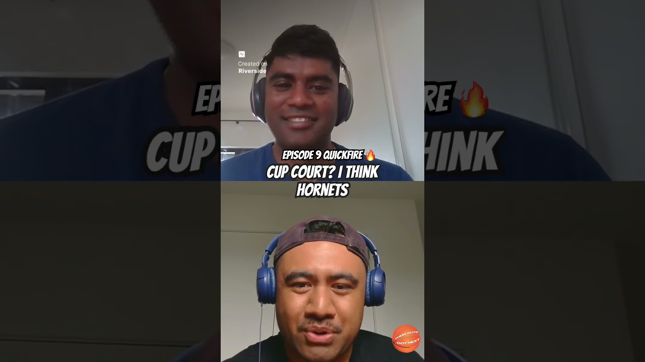 What is up with that Washington Wizards’ NBA Cup court? And more in the Episode 9 Quickfire 🔥#nba