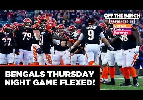 Cincinnati Bengals Thursday Night Game Flexed OUT! Cleveland Browns Upset Steelers! | OTB 11.22.24