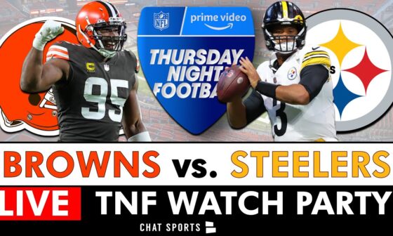 Thursday Night Football LIVE Stream: Browns vs. Steelers NFL Week 12 Amazon Prime Free Watch Party