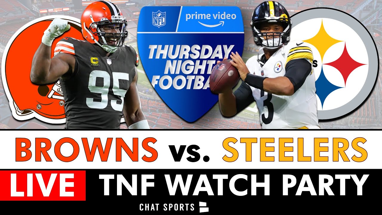 Thursday Night Football LIVE Stream: Browns vs. Steelers NFL Week 12 Amazon Prime Free Watch Party