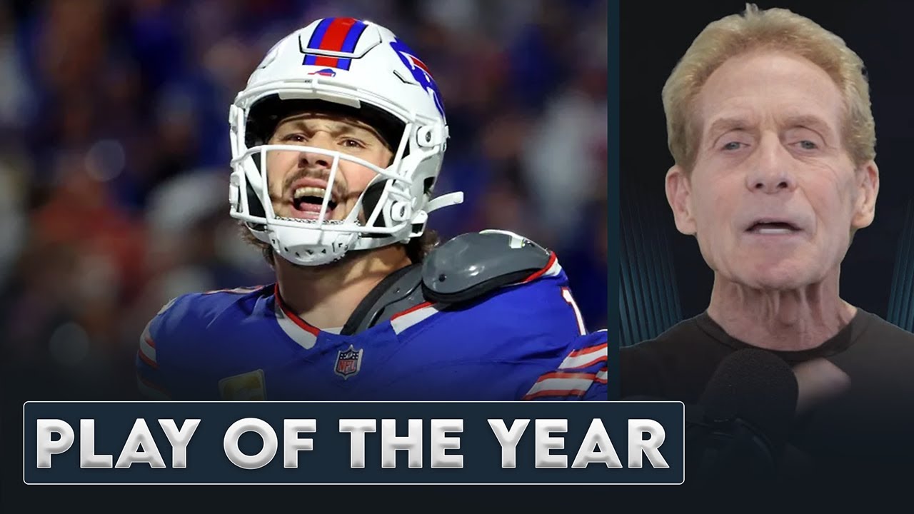 Skip Reacts to Josh Allen's Play of the Year, Bills Super Bowl?