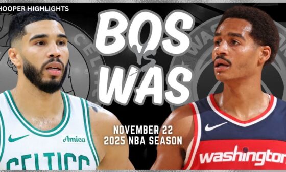 Boston Celtics vs Washington Wizards Full Game Highlights | Nov 22 | 2025 NBA Season