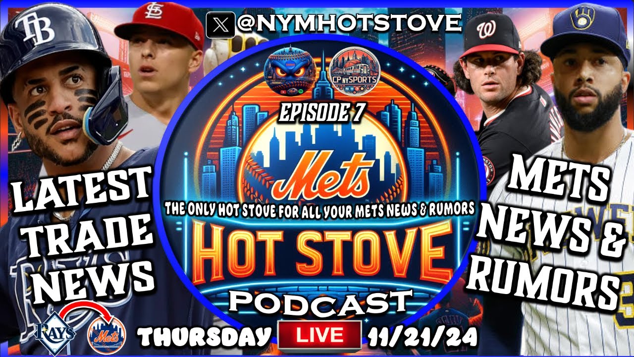 Mets Hot Stove | Episode 7 | New York Mets | Mets Trade Rumors | MLB Free Agency | Mets News