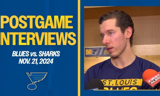 Nov. 21: Postgame Interviews