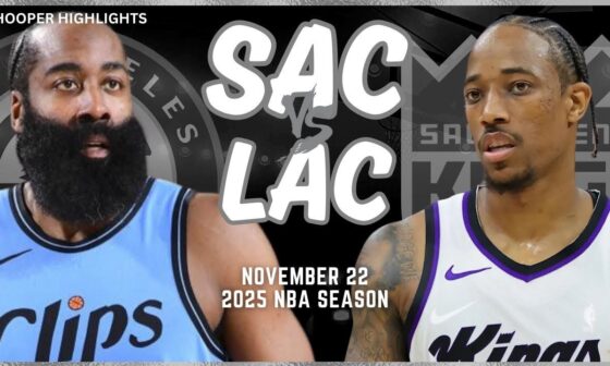 LA Clippers vs Sacramento Kings Full Game Highlights | Nov 22 | 2025 NBA Season