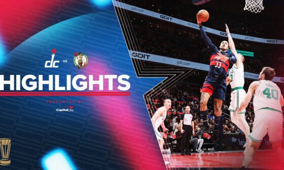 Highlights: Washington Wizards vs. Boston Celtics | 11.22.24