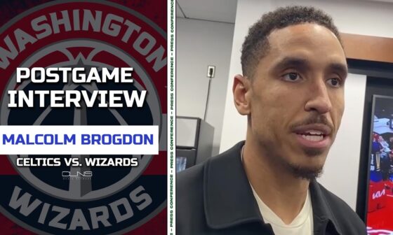 Malcolm Brogdon REACTS to Celtics Trade | Wizards Postgame